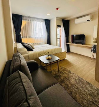 AS1469 ให้เช่าคอนโด The Muve บางนา ห้องสวย เครื่องใช้ไฟฟ้าเฟอร์นิเจอร์