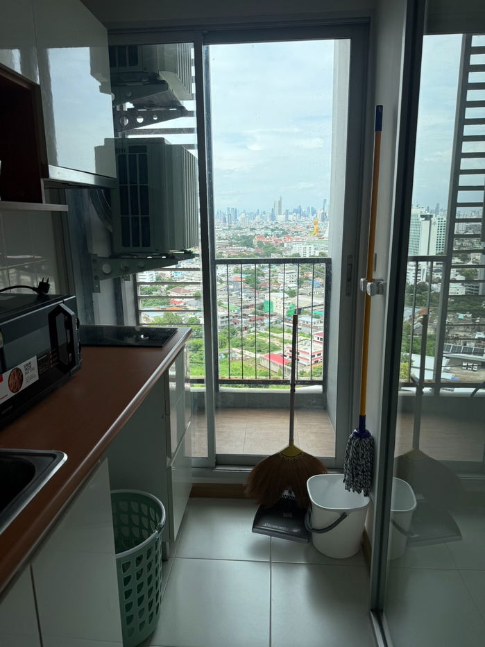 รูป 🌆 ให้เช่า The President Sathorn - Ratchaphruek | ชั้นสูง วิวสวย แต่งครบ ใกล้ BTS/MRT บางหว้า เพียง 280 ม. @90condo 🌃 - รูปที่ 9/12
