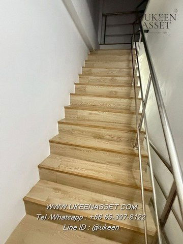 picture UK01-316 UK01-316 Townhouse for sale, 3 and a half floors, next to Khao Lam Road, Bang Saen exit, great location! Selling for only 5.5 million baht. - 14/30