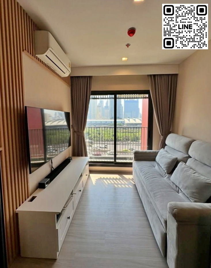 picture 📲Line ID @556ryccg 🏢35 sqm 1 Bedroom Plus Floor10 Life Asoke Hype, Asoke-Rama9 road Fully furnished near Subway MRT Rama 9 - 2/7
