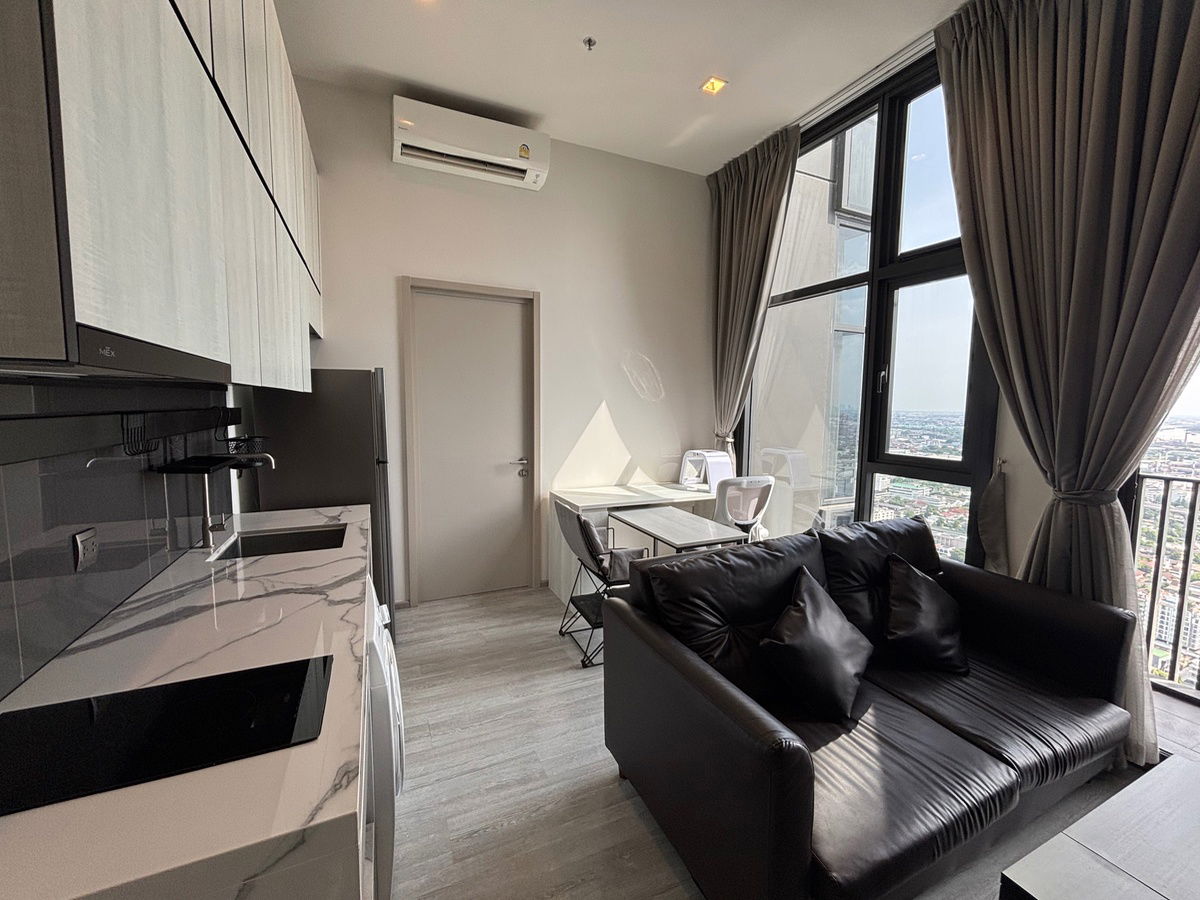 picture Condo for rent The Line Sukhumvit 101, 1 bedroom, 1 bathroom, size 33 sqm. Price 19,000 baht per month, next to Sukhumvit Road, near BTS PUNNAWITHI. - 1/10