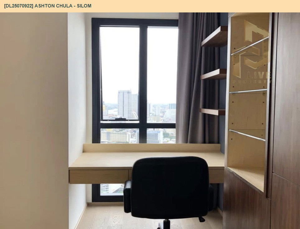 picture DL25070922 Condo for rent, Ashton Chula - Silom near MRT ส่ามย่าน, ready to move in, call urgently 0656133286 LineID @534wlwof - 5/8