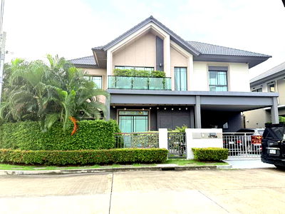 บ้านเดี่ยวให้เช่า : ให้เช่าบ้านหรู ไลฟ์บางกอก บูเลอวาร์ด ราชพฤกษ์ ครบ สวย สนใจแอดไลน์  @194btrsr