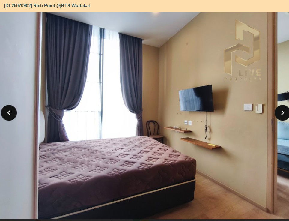 picture DL25070902 Condo for rent, Rich Point @BTS Wuttakat near BTS วุฒากาศ, ready to move in, call urgently 0656133286 LineID @534wlwof - 3/16