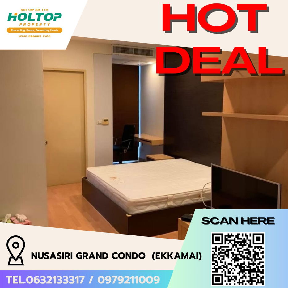 รูป #R5387  ให้เช่าคอนโด  Nusasiri Grand Condo  (Ekkamai) - รูปที่ 1/14
