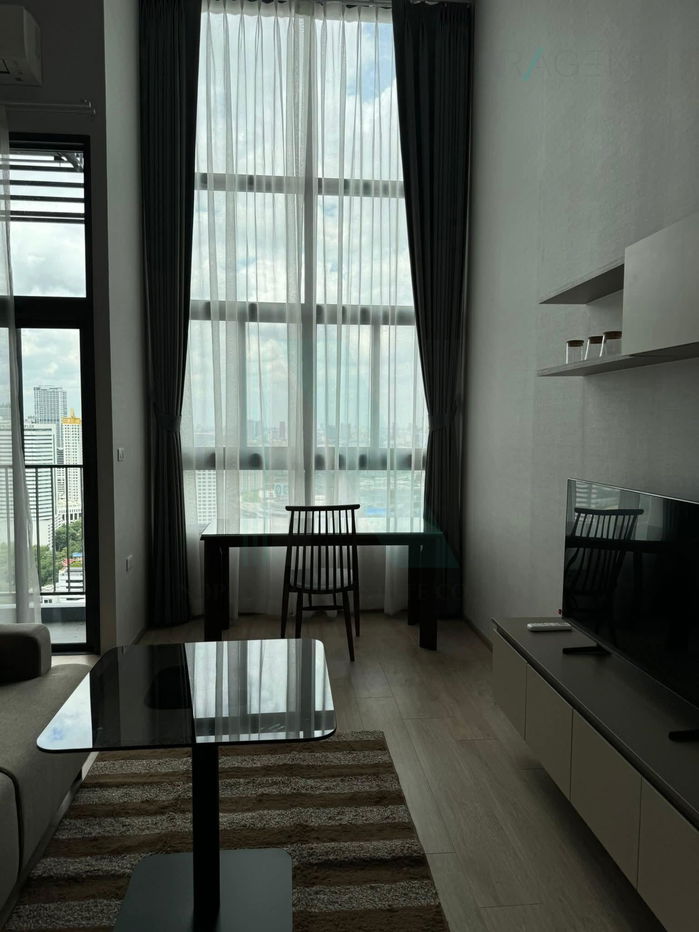 picture 🎉 For Rent Condo IDEO RAMA 9 - ASOKE Building 1, Floor 33,Duplex, Room size 40 sqm - 2/8
