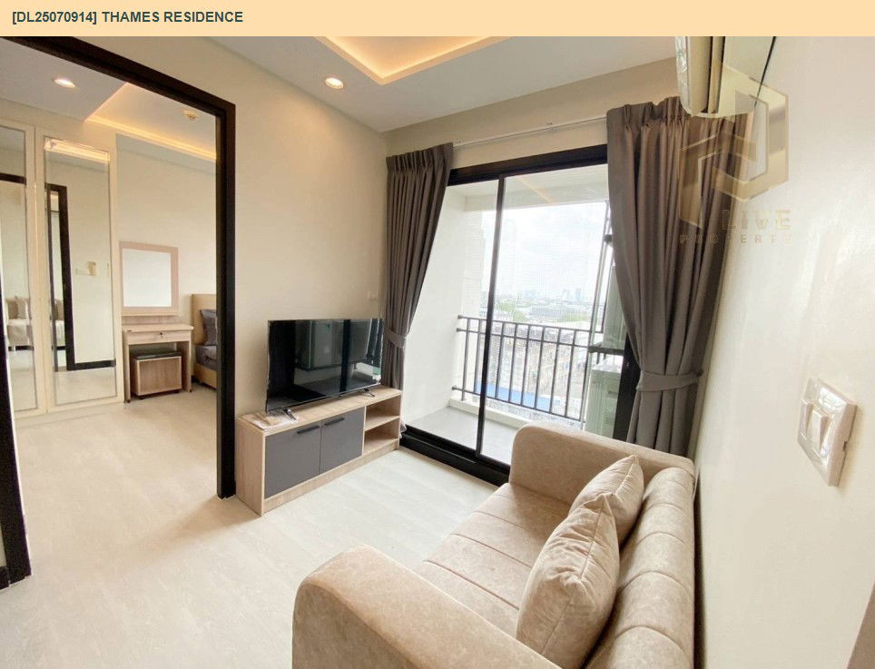picture MDL25070914 Condo for rent, Thames Residence near BTS Bearing, ready to move in, call urgently 0656133286 LineID @655ebbvc - 3/10