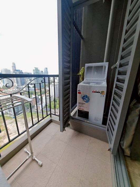 รูป 📲Line ID @556ryccg 🚄45 ตรม 1 ห้องนอน ชั้น26 The Crest Sukhumvit34 | เดอะ เครสท์ สุขุมวิท34 พร้อมเฟอร์นิเจอร์ ติดรถไฟฟ้า BTS ทองหล่อ - รูปที่ 11/12
