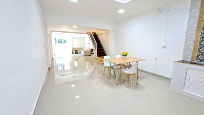 Houses for sale บิ๊กซี บางใหญ่ : 🔺 For Sell Twin house RATTANATHIBET VILLAGE 2-story 4 bedroom 2 bathroom
