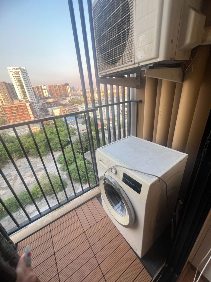 รูป 💥รหัส PSPK110400💥 📢📢For Rent Plum Condo Pinklao Station **ว่าง 5/9/68** (1 Br 26 ตร.ม/10000) ชั้น 11 ครบ ใกล้ห้าง 📞 087-4496994 เฟิร์ส - รูปที่ 5/14