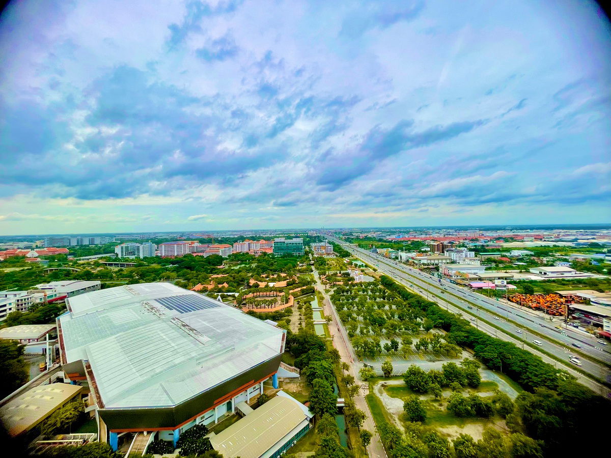 รูป ให้เช่า เทอร่าเรสซิเดนซ์ คอนโดใหม่ ทิศเหนือ วิวธรรมศาสตร์ พร้อมอยู่ ติดรั้ว ม.ธรรมศาสตร์รังสิต  📍ชั้น 27  พท.30 ตรม. - รูปที่ 15/24