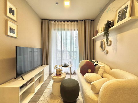 Condo for rent, Nia by Sansiri, Building 1, 15th floor, 2 bedrooms, size 51 sq m, near BTS Phra Khanong