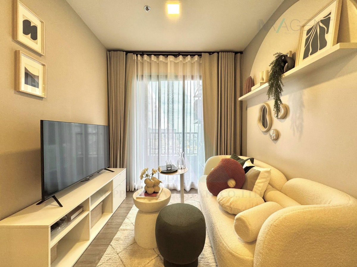 picture Condo for rent, Nia by Sansiri, Building 1, 15th floor, 2 bedrooms, size 51 sq m, near BTS Phra Khanong - 1/9