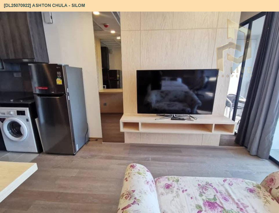 picture DL25070922 Condo for rent, Ashton Chula - Silom near MRT ส่ามย่าน, ready to move in, call urgently 0656133286 LineID @534wlwof - 2/8