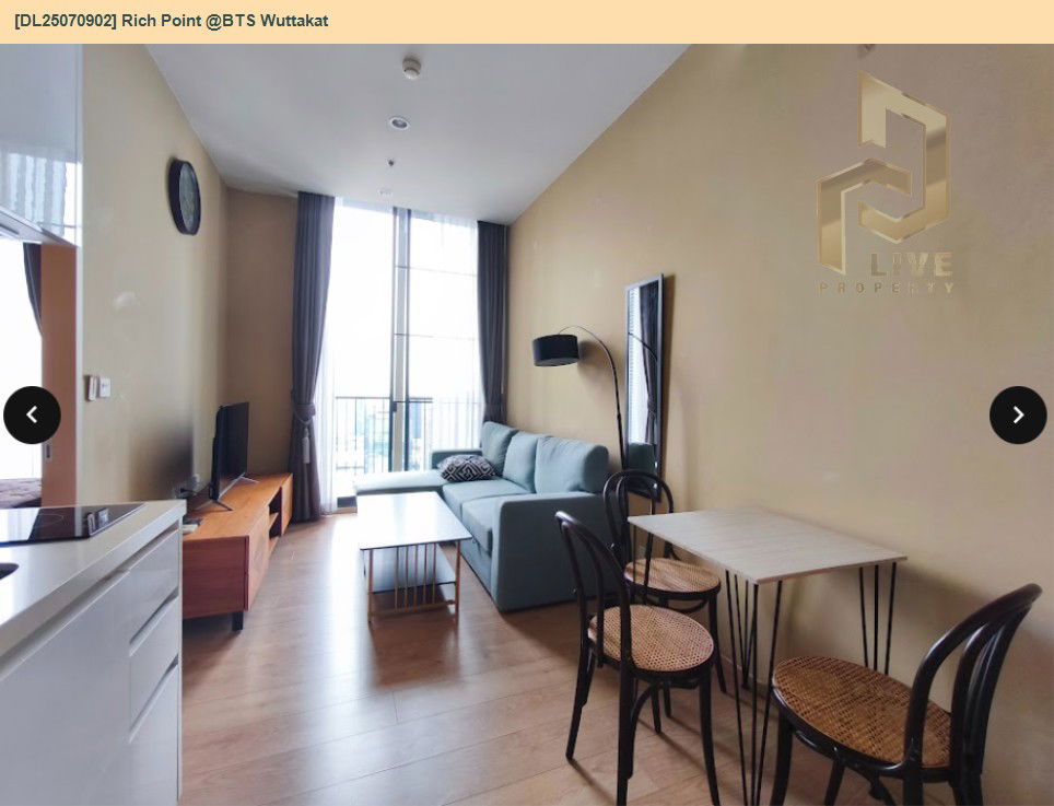 picture DL25070902 Condo for rent, Rich Point @BTS Wuttakat near BTS วุฒากาศ, ready to move in, call urgently 0656133286 LineID @534wlwof - 5/16