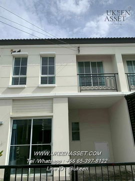 UK01-313 บ้านเช่า พฤกษา หนองมน 3 – ราคาดี ทำเลเด่น 11,000 บาท/เดือน  ใกล้ตลาดหนองมน | แหลมทอง | ถนนสุขุมวิท 