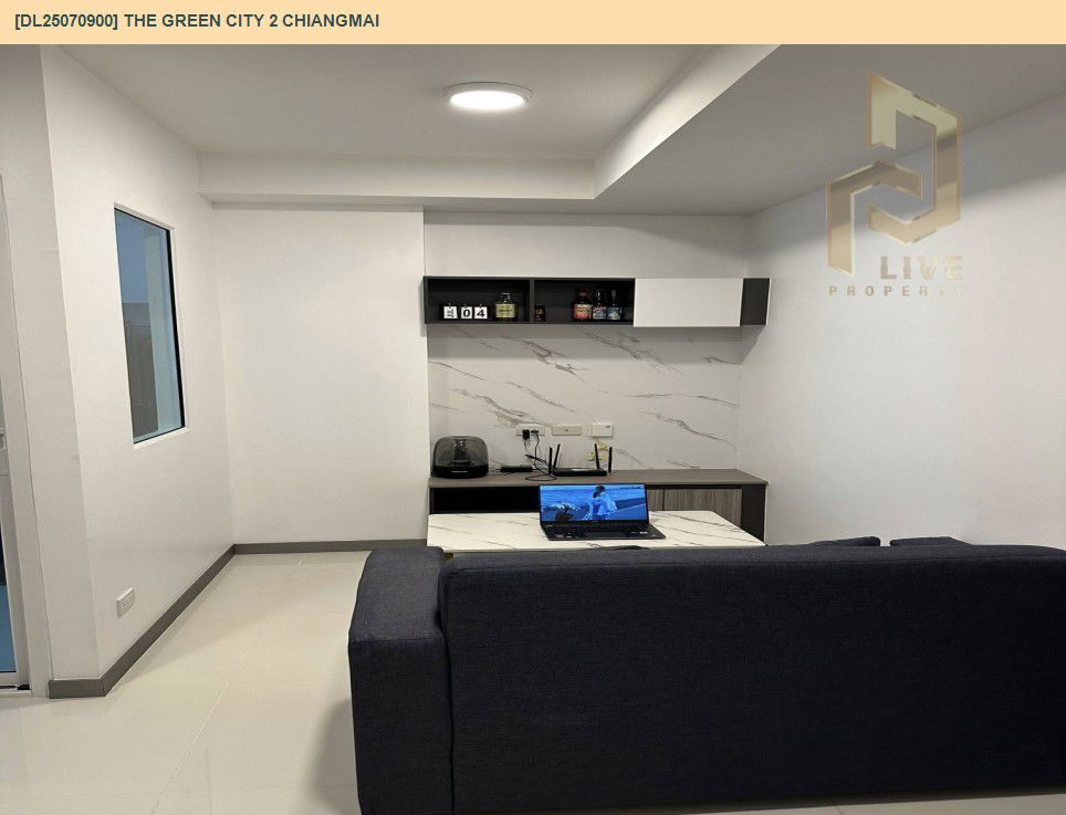 picture DL25070900 Condo for rent, The Green City 2 Chiangmai near -, ready to move in, call urgently 0656133286 LineID @534wlwof - 5/9