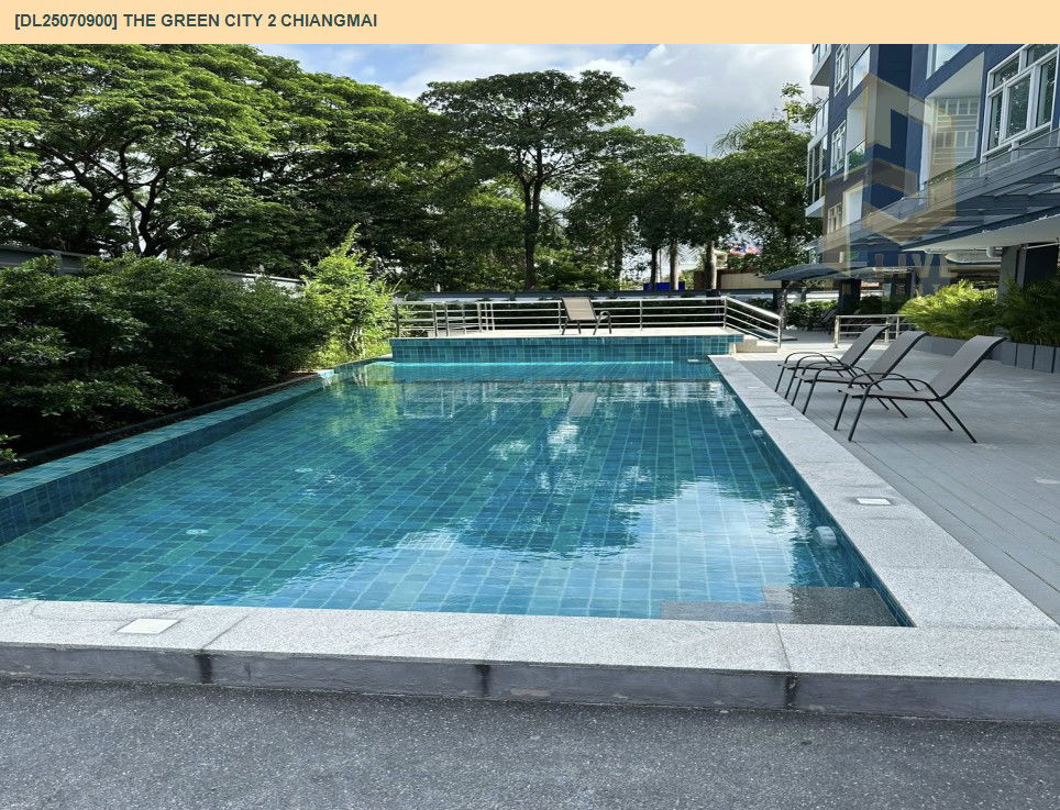 picture DL25070900 Condo for rent, The Green City 2 Chiangmai near -, ready to move in, call urgently 0656133286 LineID @534wlwof - 8/9