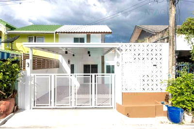 Houses for sale บิ๊กซี บางใหญ่ : 🎉 For Sell Twin house RATTANATHIBET VILLAGE 2-story 4 bedroom 2 bathroom