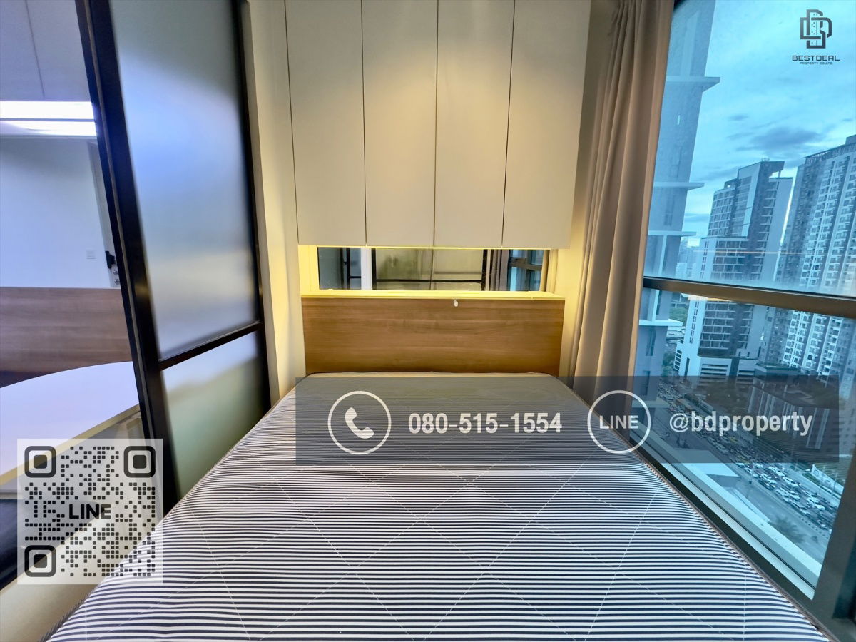 picture Bestdeal  FOR RENT Studio 22 sqm. Rental 13,000 THB /month CONDO “IDEO MOBI RAMA 9” Near Phraram Kao 9 MRT Station 80 meters. - 5/10