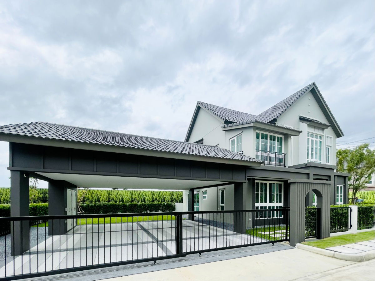รูป บ้านเดี่ยวหรู สไตล์ Modern Farmhouse ใกล้ ม.มหิดล – ใช้ชีวิตท่ามกลางธรรมชาติ บนทำเลศักยภาพ - รูปที่ 1/15