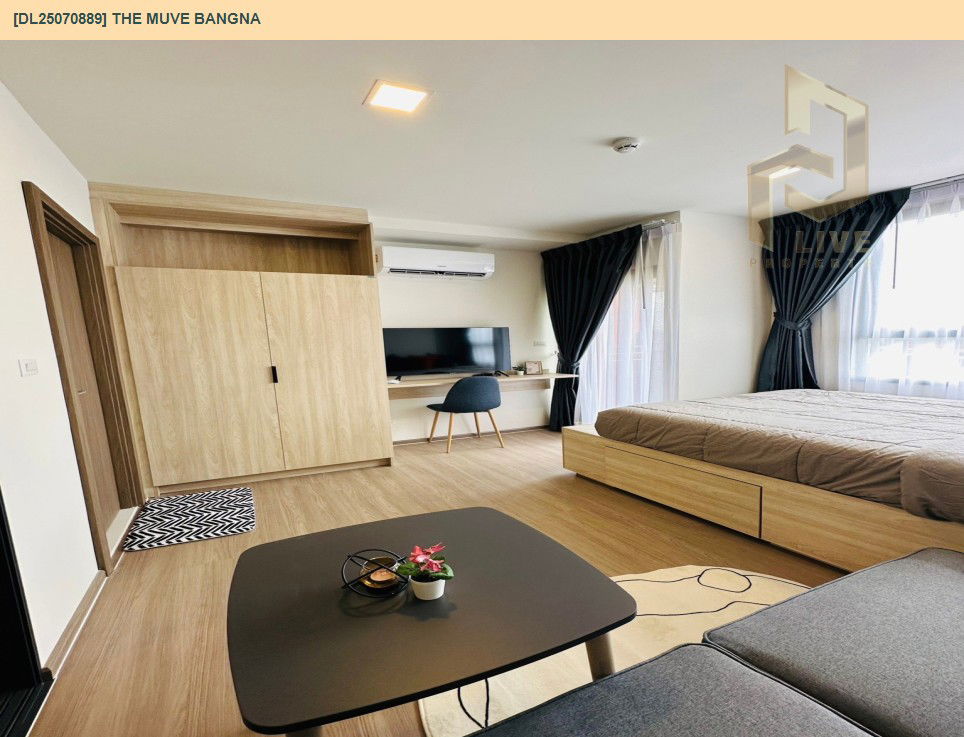 picture DL25070889 Condo for rent, THE MUVE Bangna near -, ready to move in, call urgently 0656133286 LineID @655ebbvc - 4/8