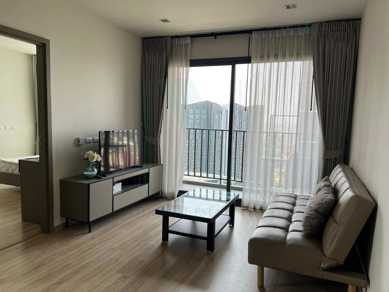 picture 📌 For Rent Condo THE BASE GARDEN RAMA 9 Building 1, Floor 23,2 bed room, Room size 55.00 sqm - 3/8