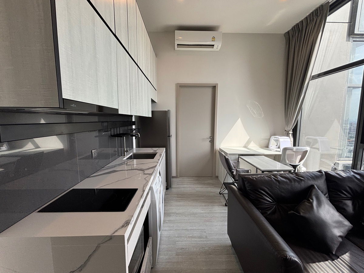 picture Condo for rent The Line Sukhumvit 101, 1 bedroom, 1 bathroom, size 33 sqm. Price 19,000 baht per month, next to Sukhumvit Road, near BTS PUNNAWITHI. - 2/10