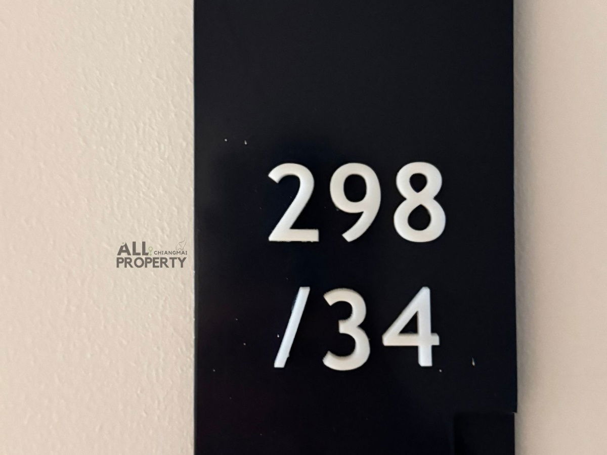รูป ให้เช่าคอนโดอไรซ์ มหิดล ใกล้สนามบินเชียงใหม่ (ARISE Condo MAHIDOL) Studio type  - รูปที่ 27/32