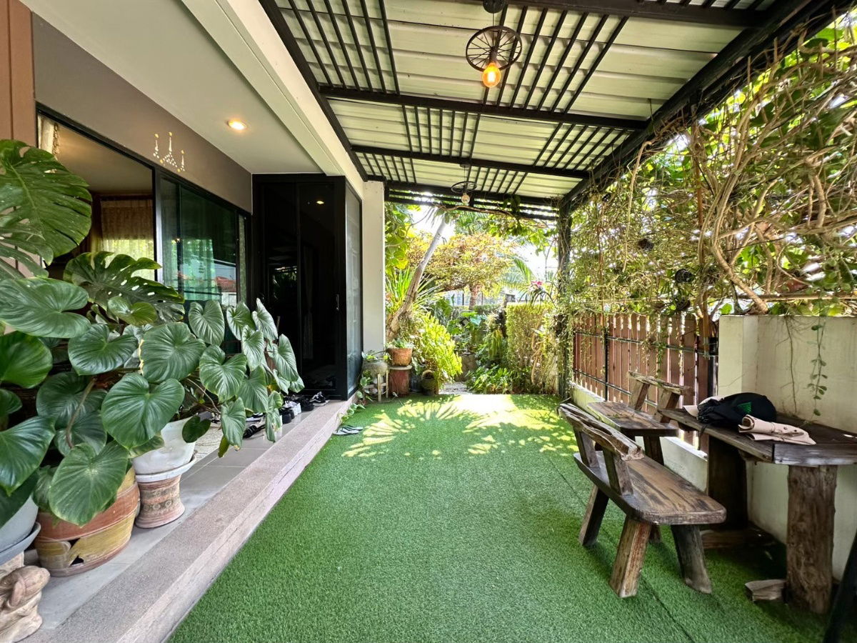 รูป บ้านเดี่ยวประชาอุทิศ 70.2 ตร.ว. หลังมุม ร่มรื่นมาก - รูปที่ 10/14