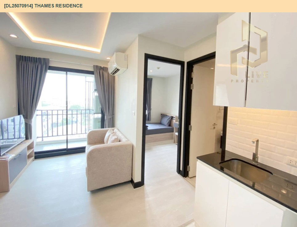picture MDL25070914 Condo for rent, Thames Residence near BTS Bearing, ready to move in, call urgently 0656133286 LineID @655ebbvc - 4/10