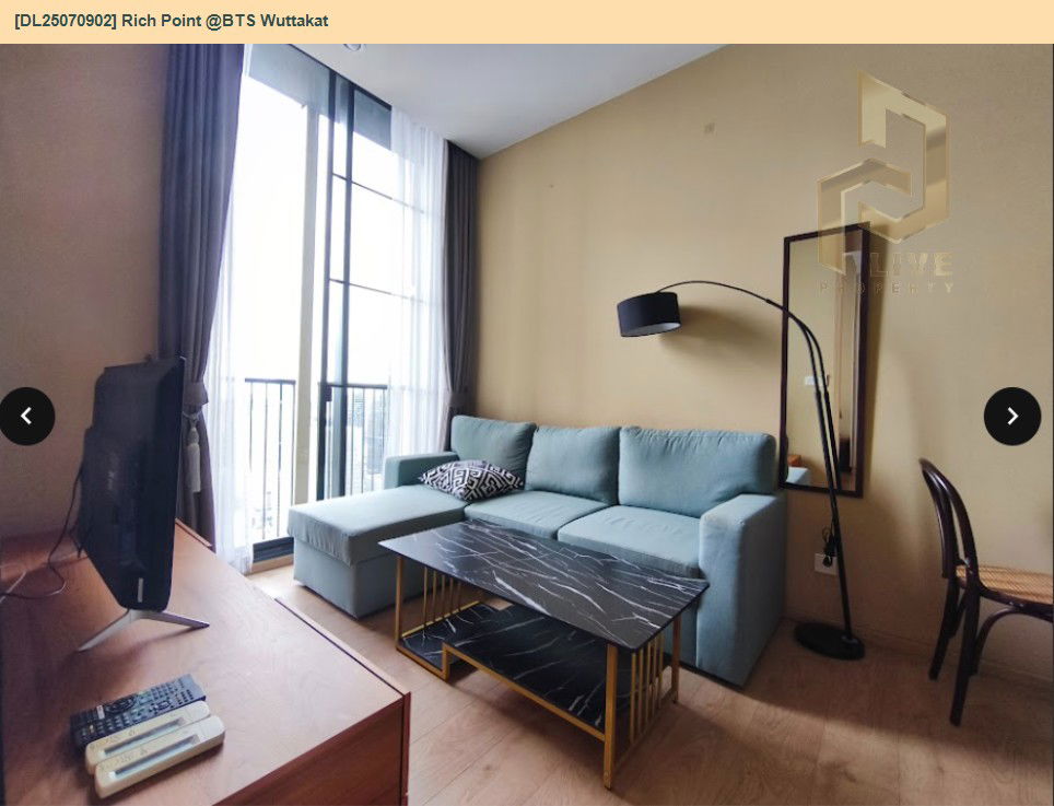picture DL25070902 Condo for rent, Rich Point @BTS Wuttakat near BTS วุฒากาศ, ready to move in, call urgently 0656133286 LineID @534wlwof - 4/16