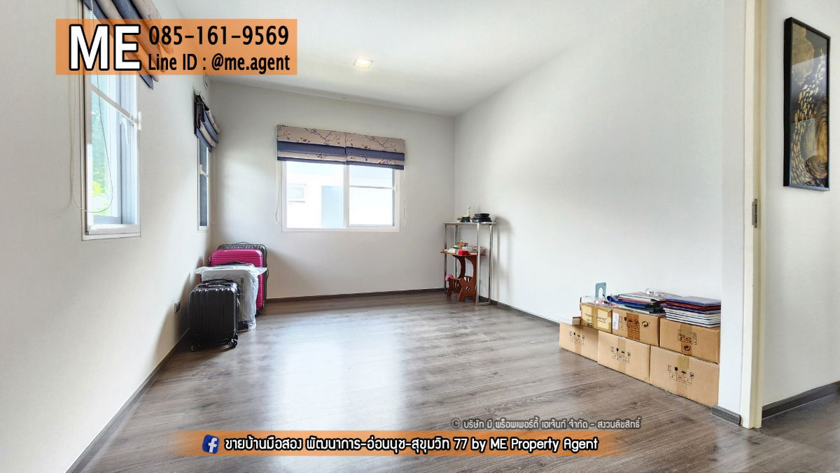 รูป ขายบ้านเดี่ยว มบ.มัณฑนา มอเตอร์เวย์-กรุงเทพกรีฑาตัดใหม่ เฟอร์นิเจอร์พร้อมเข้าอยู่ สะดวก ถนนมอเตอร์เวย์ กรุงเทพ-ชลบุรี โทร 085-161-9569 (BM17-56) - รูปที่ 16/16