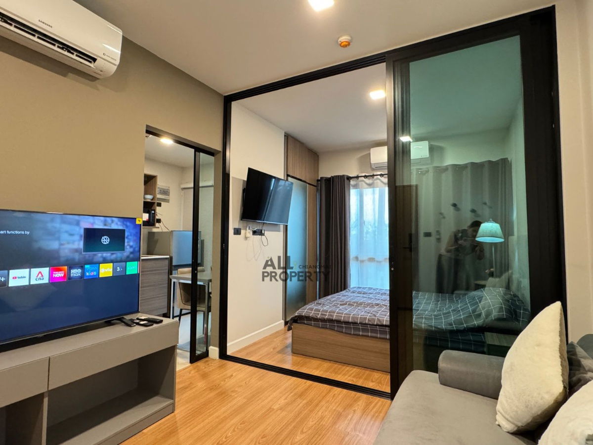 รูป ให้เช่าคอนโดอไรซ์ มหิดล ใกล้สนามบินเชียงใหม่ (ARISE Condo MAHIDOL) Studio type  - รูปที่ 4/32