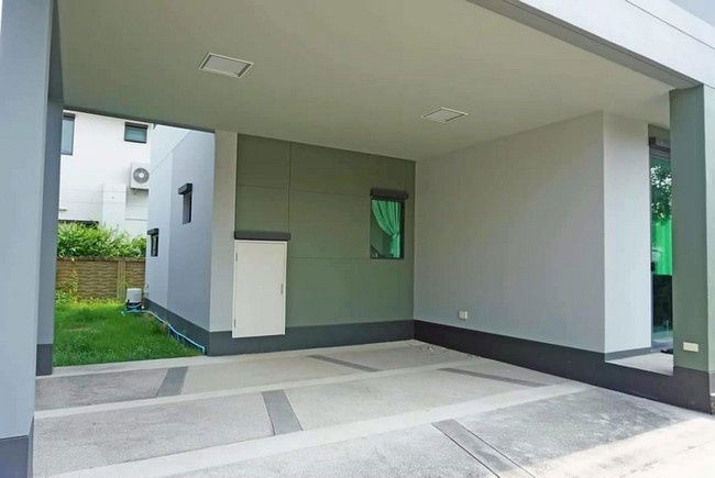 picture svs029 Single house for rent in Burasiri Wongwaen On Nut, Soi Jemo King Kaew 25/1, fully furnished. - 10/19