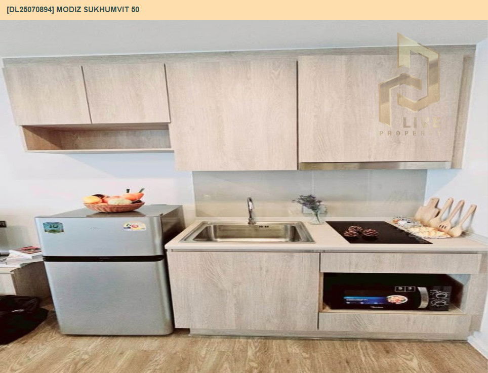 picture MDL25070894 Condo for rent, MODIZ Sukhumvit 50 near BTS On Nut, ready to move in, call urgently 0656133286 LineID @655ebbvc - 4/7