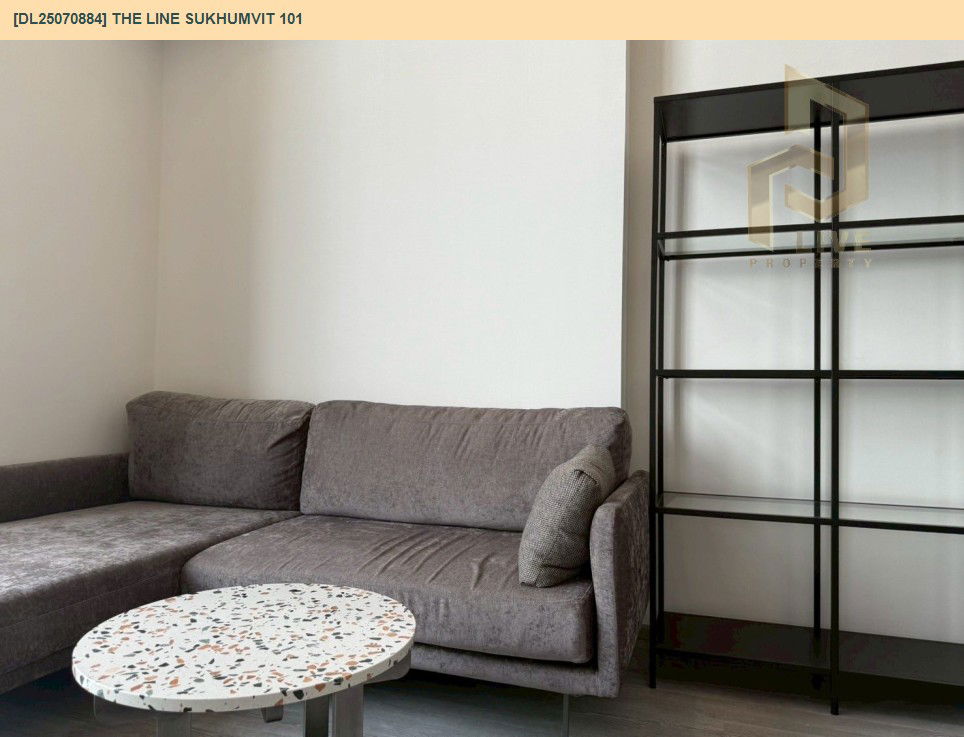 picture DL25070884 Condo for rent, THE LINE Sukhumvit 101 near BTS Punnawithi, ready to move in, call urgently 0656133286 LineID @655ebbvc - 2/9