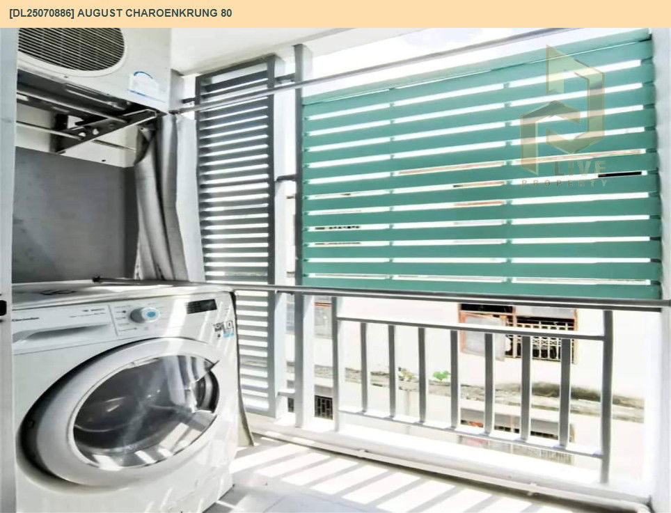 picture DL25070886 Condo for rent, August Charoenkrung 80 near -, ready to move in, call urgently 0656133286 LineID @534wlwof - 14/15