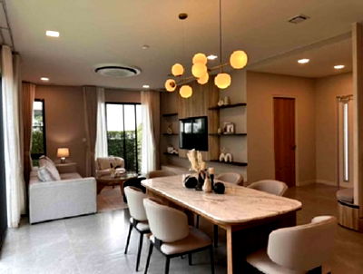 Houses for rent Samut Prakarn : For Rent Village name is Mantana Bang na KM.15 / Fully Furnished