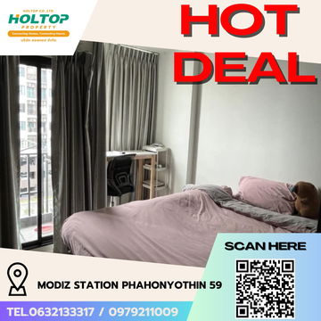 #R5388  ให้เช่าคอนโด Modiz Station Phahonyothin 59 