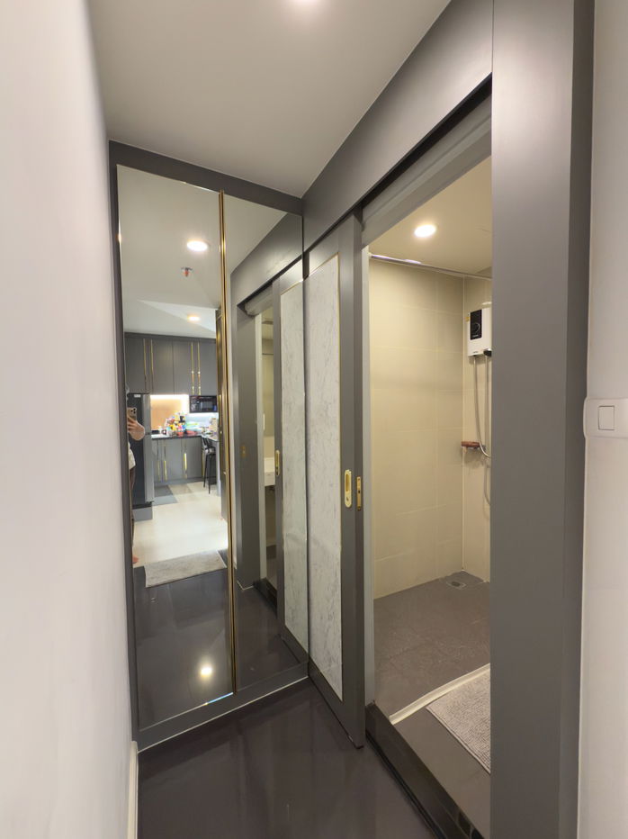 รูป (ขาย) A Space Mega (เอ สเปซ เมกา) ทำเลดี ติดเมกาบางนา Built-in สวยทั้งห้อง🌃✨ - รูปที่ 19/25