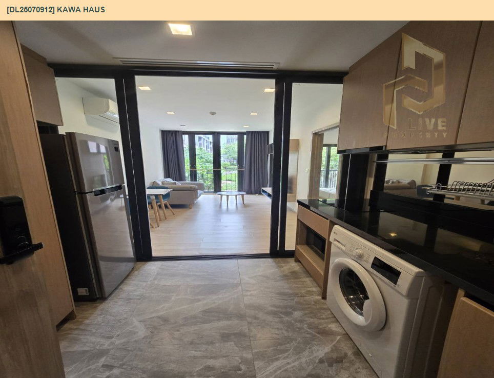 รูป MDL25070912 ให้เช่าคอนโด คาวะ เฮาส์ (KAWA HAUS) ใกล้ BTS อ่อนนุช พร้อมเข้าอยู่ โทรด่วน 0638692663 LineID @655ebbvc - รูปที่ 5/16