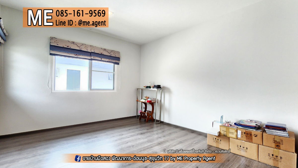 รูป ขายบ้านเดี่ยว มบ.มัณฑนา มอเตอร์เวย์-กรุงเทพกรีฑาตัดใหม่ เฟอร์นิเจอร์พร้อมเข้าอยู่ สะดวก ถนนมอเตอร์เวย์ กรุงเทพ-ชลบุรี โทร 085-161-9569 (BM17-56) - รูปที่ 12/16