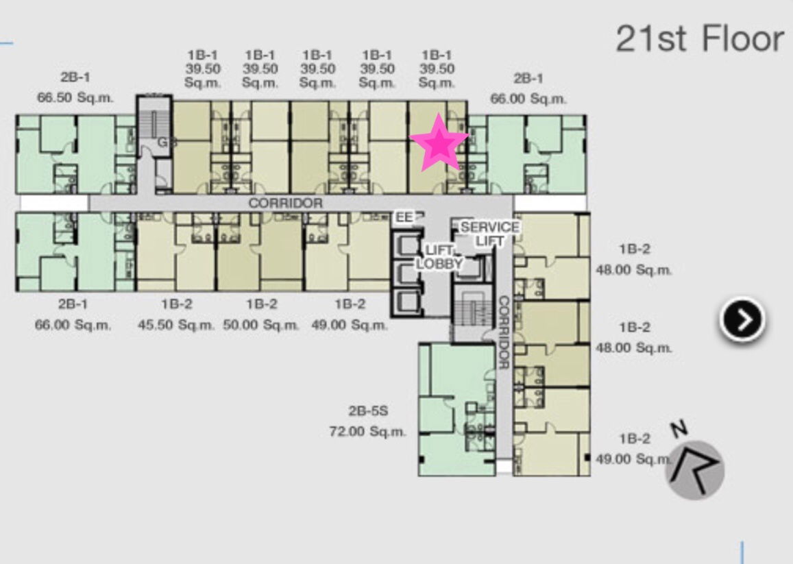 picture Hive Tasin 21 Floor BTS wongwain yai - 2/8