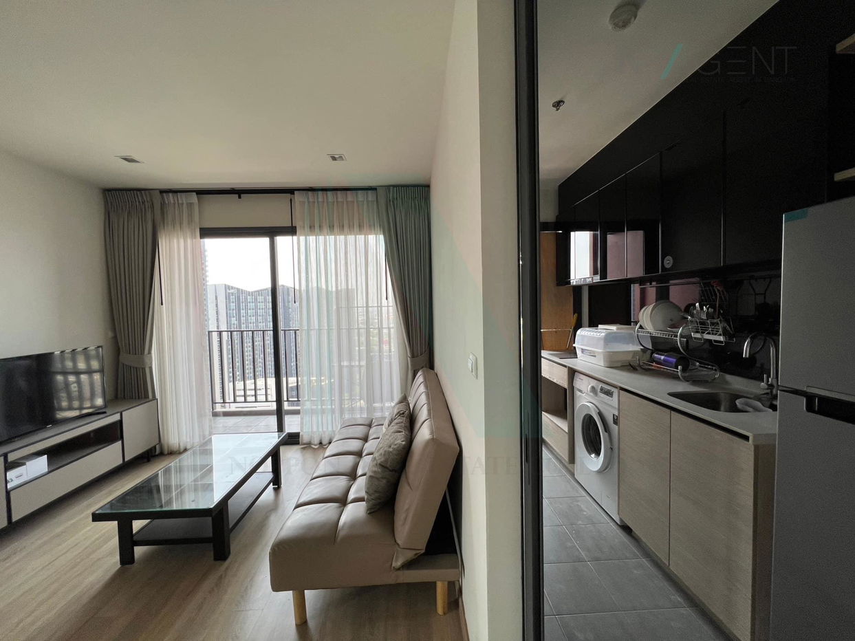 picture 📌 For Rent Condo THE BASE GARDEN RAMA 9 Building 1, Floor 23,2 bed room, Room size 55.00 sqm - 7/8
