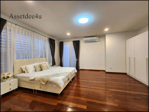 รูป AH593 ให้เช่าบ้านเดี่ยว 3 ชั้น บ้านหลังใหญ่ เฟอร์นิเจอร์และเครื่องใช้ไฟฟ้าครบ ย่านรัชดา ห้วยขวาง ใกล้MRTห้วยขวางใกล้นานาชาติKIS - รูปที่ 8/15