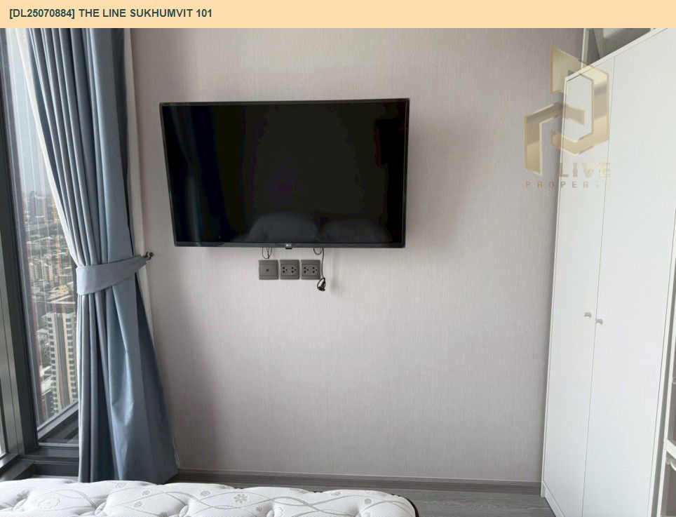 picture MDL25070884 Condo for rent, THE LINE Sukhumvit 101 near BTS Punnawithi, ready to move in, call urgently 0656133286 LineID @534wlwof - 8/9