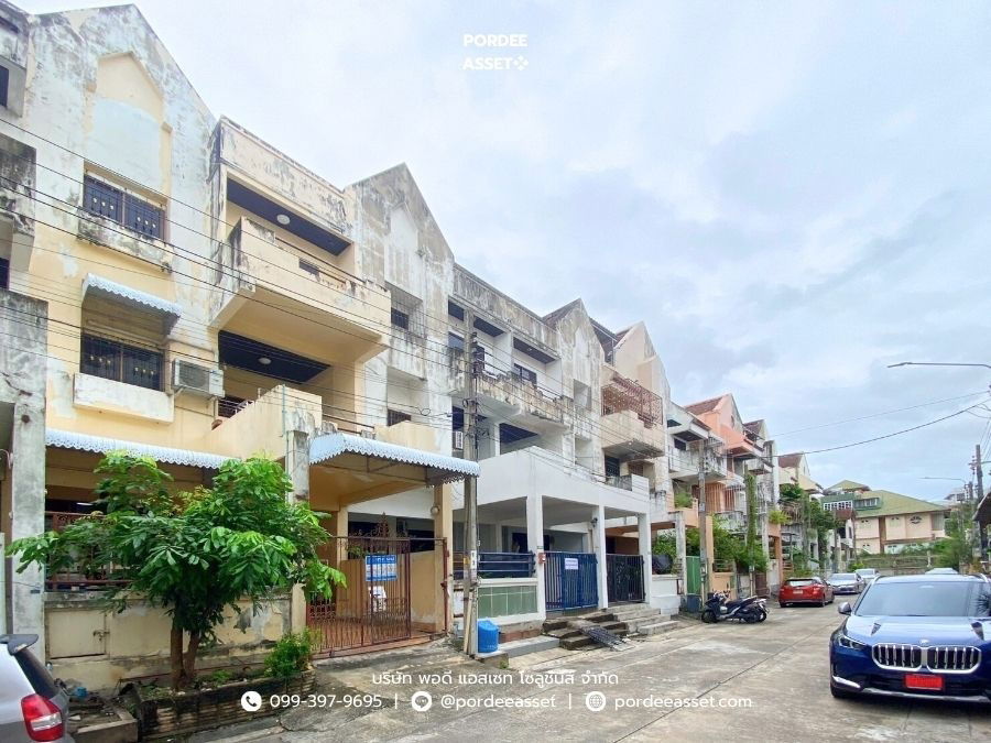 รูป ขายด่วน !! ทาวน์เฮ้าส์ 3 ชั้น หมู่บ้านรัชดา อาคาเดียน : Ratchada Arcadian บางบอน บางขุนเทียน ติดถนนกาญจนภิเษก ใกล้ทางด่วน  - รูปที่ 23/26