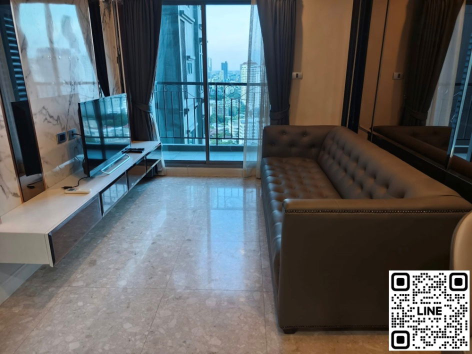 รูป 📲Line ID @556ryccg 🚄45 ตรม 1 ห้องนอน ชั้น26 The Crest Sukhumvit34 | เดอะ เครสท์ สุขุมวิท34 พร้อมเฟอร์นิเจอร์ ติดรถไฟฟ้า BTS ทองหล่อ - รูปที่ 3/12