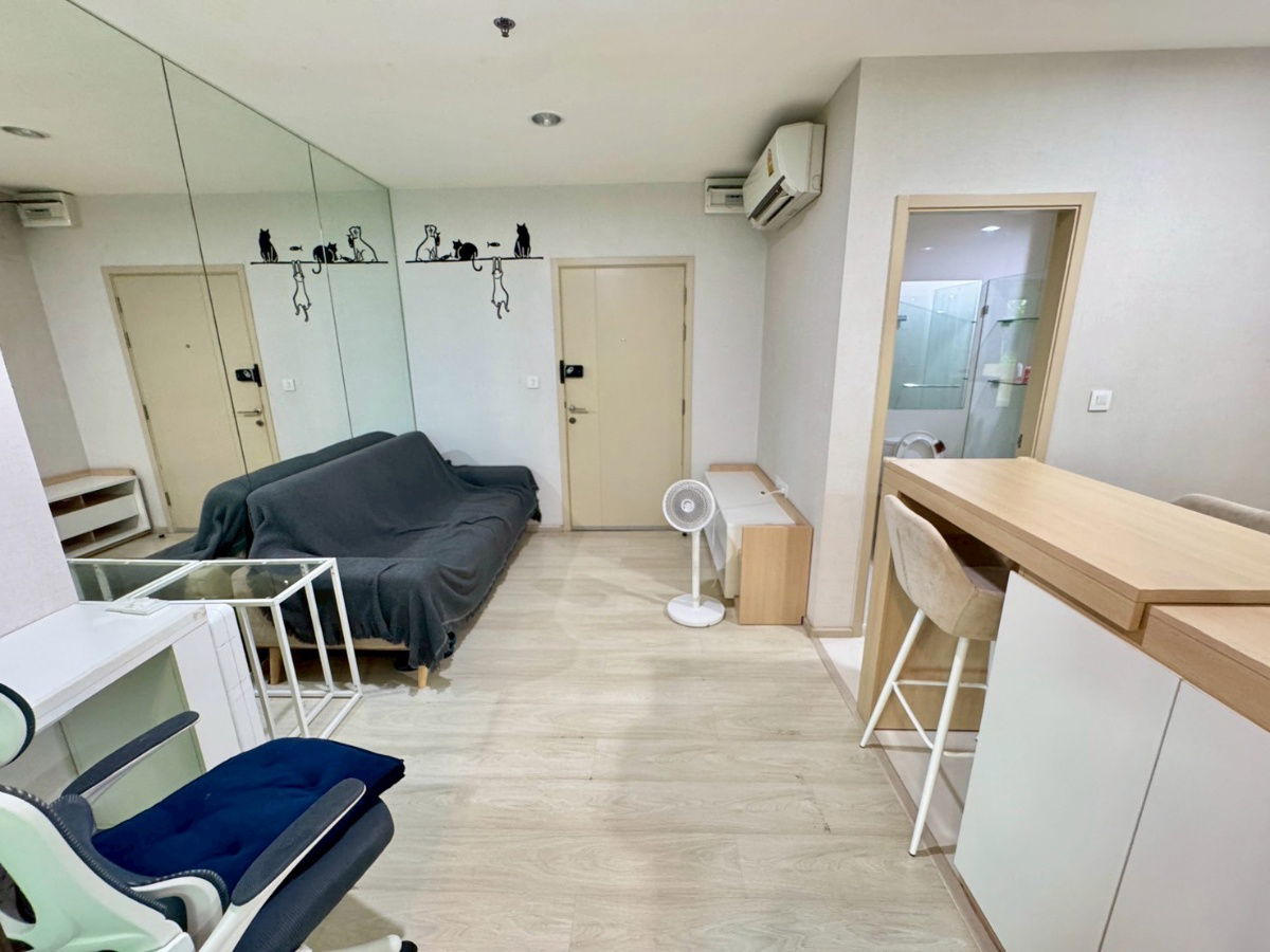 picture For Sale: Life Pinklao Condominium 1 Bedroom | 35.08 sq.m. | 5th Floor Excellent Condition – Never R'ented Out Fully Furnished with Appliances - 7/24